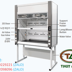 Tủ hút khí độc FHB-1200 LKLAB (FHD-1200, khung nhôm)