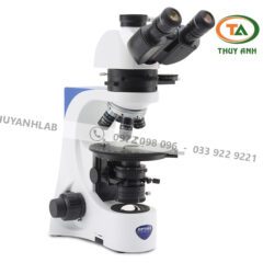 B-383POL OPTIKA Kính hiển vi phân cực 3 mắt, 600 lần