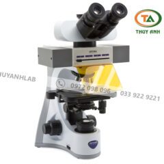 B-510LD4 OPTIKA Kính hiển vi huỳnh quang Led 3 mắt, 1000 lần