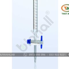 Buret khóa PTFE (Class AS) (SCHELLBACH)