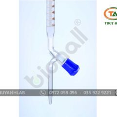 Buret núm vặn khóa PTFE (Class AS) (SCHELLBACH)