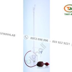 Buret trắng tự động khóa thủy tinh (Class AS)