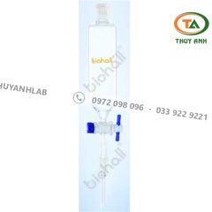 Bình chiết hình trụ khóa nhựa PTFE NEEDLE