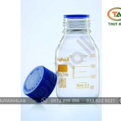 Chai trung tính trắng có nắp vặn