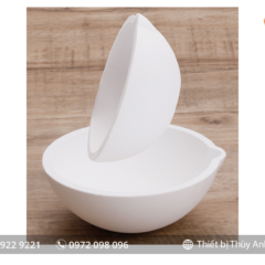 Bát thạch anh 20 lượng độ tinh khiết 99.99%