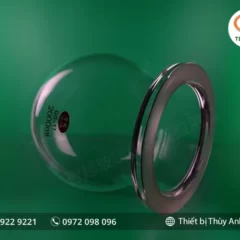 Bình phản ứng 2000ml đáy tròn hình cầu