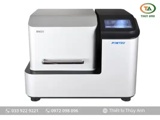 Máy Nghiền Hành Tinh BM20 POWTEQ - Linh Hoạt Tốc Độ Cao, Nghiền Mịn Đến Nanomet