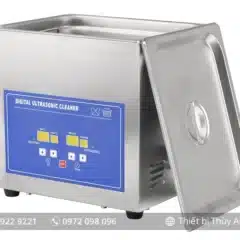 Bể rửa siêu âm PS-D40A JEKEN 7L - Công suất 240W, 4 đầu phát, van xả tiện lợi cho công nghiệp