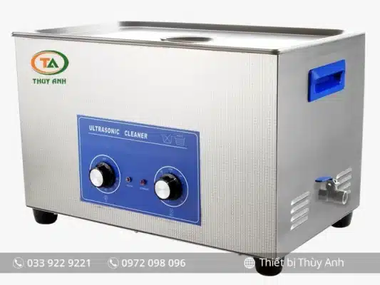 Bể rửa siêu âm JEKEN PS-120 dung tích 45L – Công suất 720W, 12 đầu phát, chiều sâu 300mm