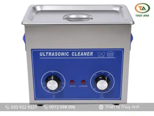 Bể rửa siêu âm JEKEN PS-D30 dung tích 4.5L – Công suất 180W, 3 đầu phát