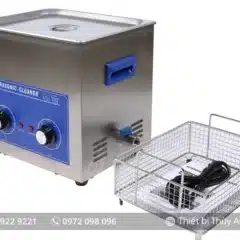 Bể rửa siêu âm JEKEN PS-40 dung tích 10L – Công suất 240W, 4 đầu phát, van xả