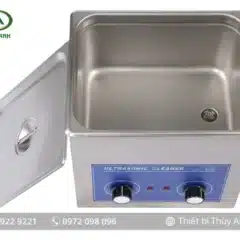 Bể rửa siêu âm JEKEN PS-G60 dung tích 20L – Công suất 360W, 6 đầu phát, chiều sâu 200mm