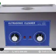 Bể rửa siêu âm JEKEN PS-80 dung tích 22L – Công suất 480W, 8 đầu phát, chiều dài bể 500mm