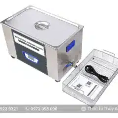 Bể rửa siêu âm TUC-220 JEKEN 22L - Màn hình LCD, 8 đầu phát, công suất 480W
