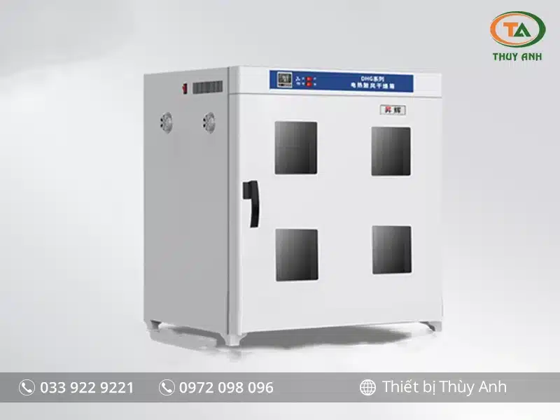 Tủ sấy 101-5GS, 101-6GS, 101-7GS Trung Quốc Tủ sấy dung tích lớn 101-7GS – 12 cấp quạt, thể tích 1680L, công suất 10kW hàng Trung Quốc