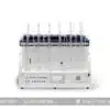 Hệ thống chưng cất tự động YDL-08 Yonglekang 8 bình đang vận hành – ảnh mặt trước