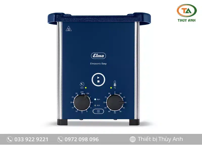Bể rửa siêu âm Easy 20H Elma dung tích 1,6 lít