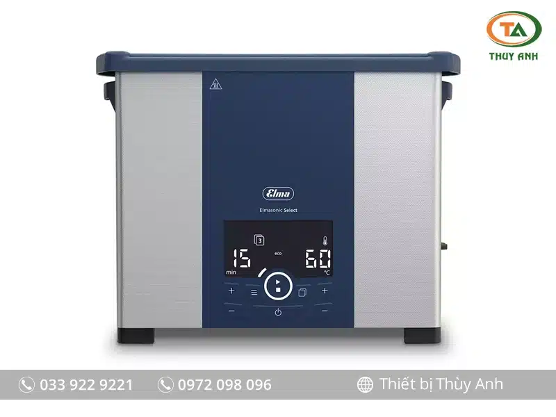 Bể rửa siêu âm Elma Select 100 dung tích 9,5 lít