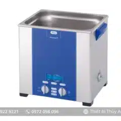 Bể rửa siêu âm P 120H 12.75L Elma đa tần số 37 80 kHz