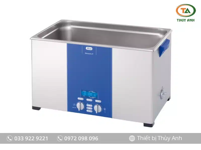 Bể rửa siêu âm P 300H Elma đa tần số dung tích 27.5 lít